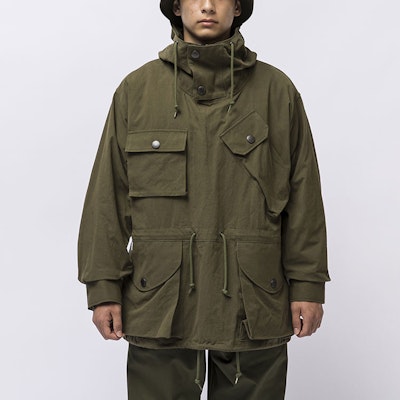 WTAPS FW21 Solid Color Multi-Pocket Drawstring Hooded Jacket Men. 212WVDT-JKM04 Cheap WTAPS FW21 Solid Color Multi-Pocket Drawstring Hooded Jacket Men. 212WVDT-JKM04