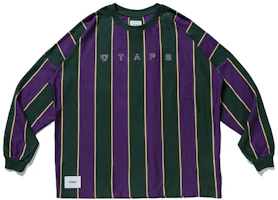 WTAPS FW21 Striped Crewneck Pullover Sweatshirt 212ATDT-CSM35 WTAPS FW21 Striped Crewneck Pullover Sweatshirt 212ATDT-CSM35