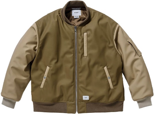 WTAPS FW21 Zip-Up Collar Jacket for Men 212BRDT-JKM05 Buy WTAPS FW21 Zip-Up Collar Jacket for Men 212BRDT-JKM05