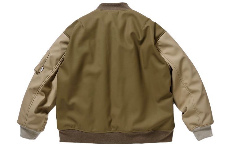 Lookbook WTAPS FW21 Zip-Up Collar Jacket for Men 212BRDT-JKM05