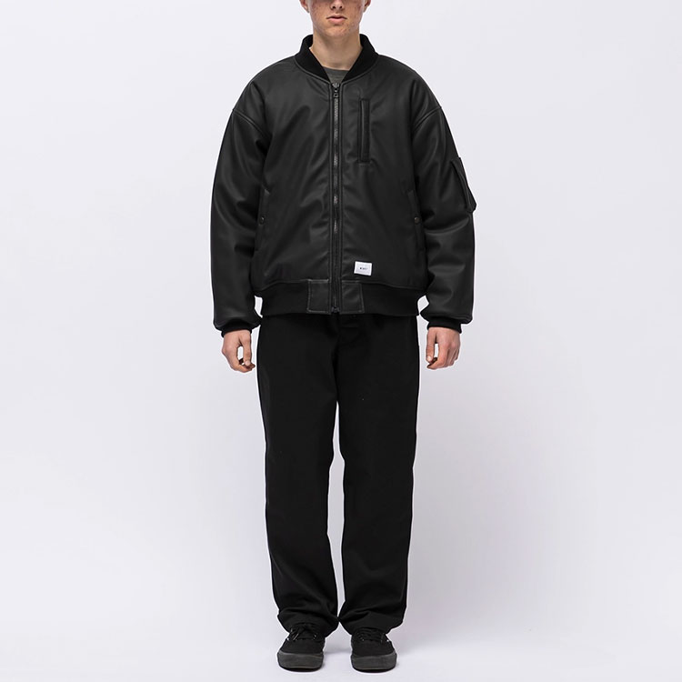 Purchase WTAPS FW21 Zip-Up Collar Jacket for Men 212BRDT-JKM05