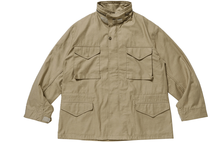 WTAPS FW21 Zip-Up High-Collar Jacket 212BRDT-JKM01
