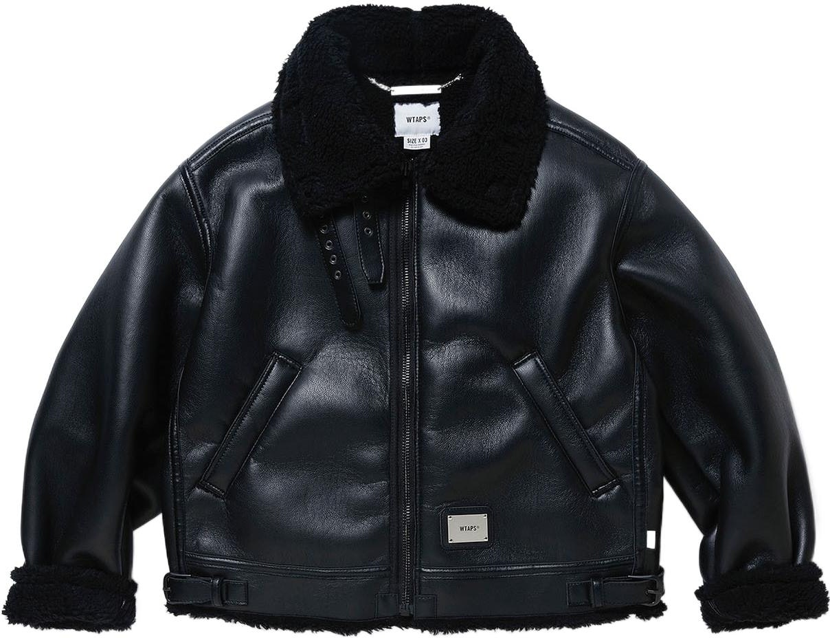 wtaps-fw-22-black-plain-collared-jacket-222-brdt-jkm-05