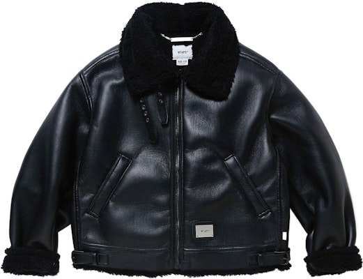 WTAPS FW22 Black Plain Collared Jacket 222BRDT-JKM05 Order WTAPS FW22 Black Plain Collared Jacket 222BRDT-JKM05