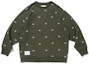 Lookbook WTAPS FW22 Graphic Print Crewneck Long Sleeve Sweater Menswear. 222ATDT-CSM25