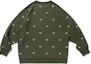 Shop WTAPS FW22 Graphic Print Crewneck Long Sleeve Sweater Menswear. 222ATDT-CSM25