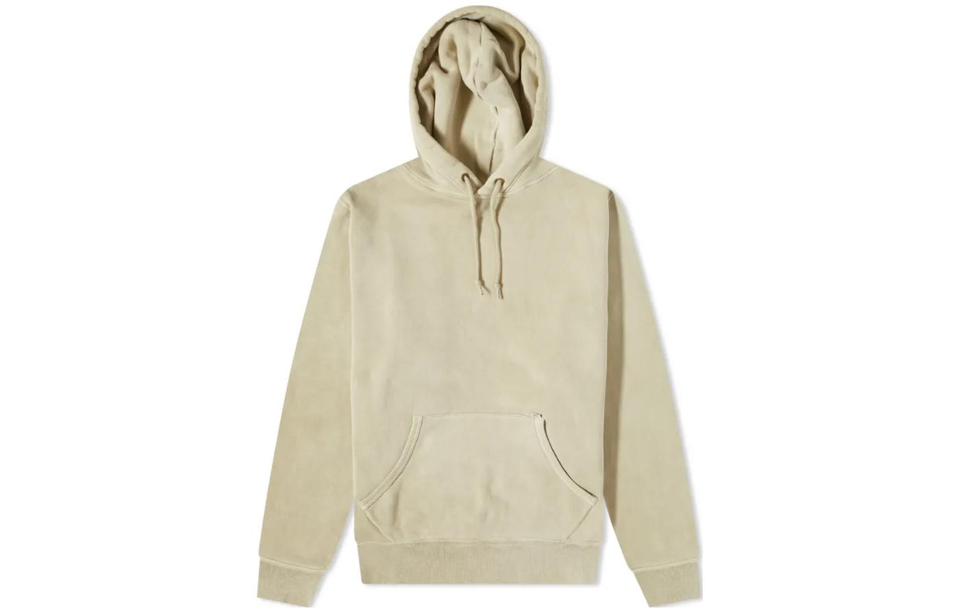 WTAPS FW22 Khaki Plain Pullover Hoodie Casual Sweatshirt 212ATDT-CSM05-CBW