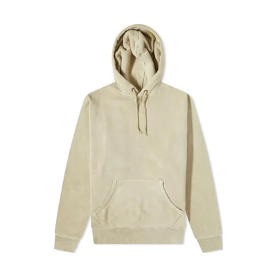 WTAPS FW22 Khaki Plain Pullover Hoodie Casual Sweatshirt 212ATDT-CSM05-CBW