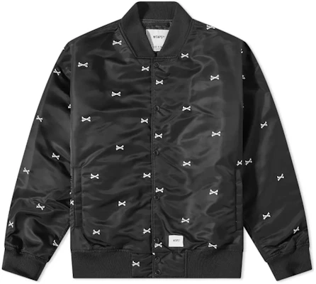 WTAPS FW22 Letter Print Stand Collar Jacket Black Unisex 212TQDT-JKM01-BLK Buy WTAPS FW22 Letter Print Stand Collar Jacket Black Unisex 212TQDT-JKM01-BLK