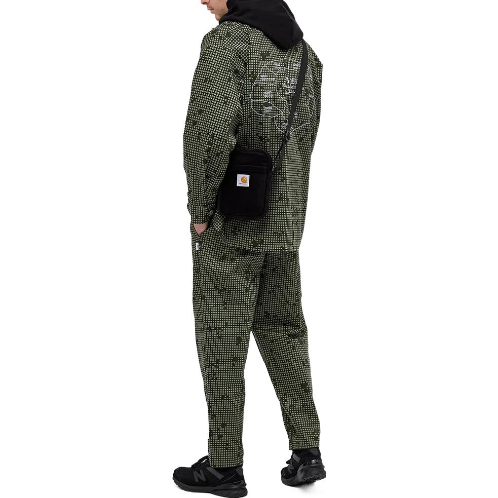 Lookbook WTAPS FW22 Olive Green Plaid Printed Collar Jacket  Outerwear. 212WVDT-SHM03-CMO