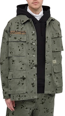 WTAPS FW22 Olive Green Plaid Printed Collar Jacket Outerwear. 212WVDT-SHM03-CMO Purchase WTAPS FW22 Olive Green Plaid Printed Collar Jacket Outerwear. 212WVDT-SHM03-CMO