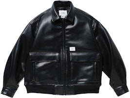 WTAPS FW22 Plain Collar Zip-Up Jacket Long Sleeve Outerwear. 222BRDT-JKM07 WTAPS FW22 Plain Collar Zip-Up Jacket Long Sleeve Outerwear. 222BRDT-JKM07