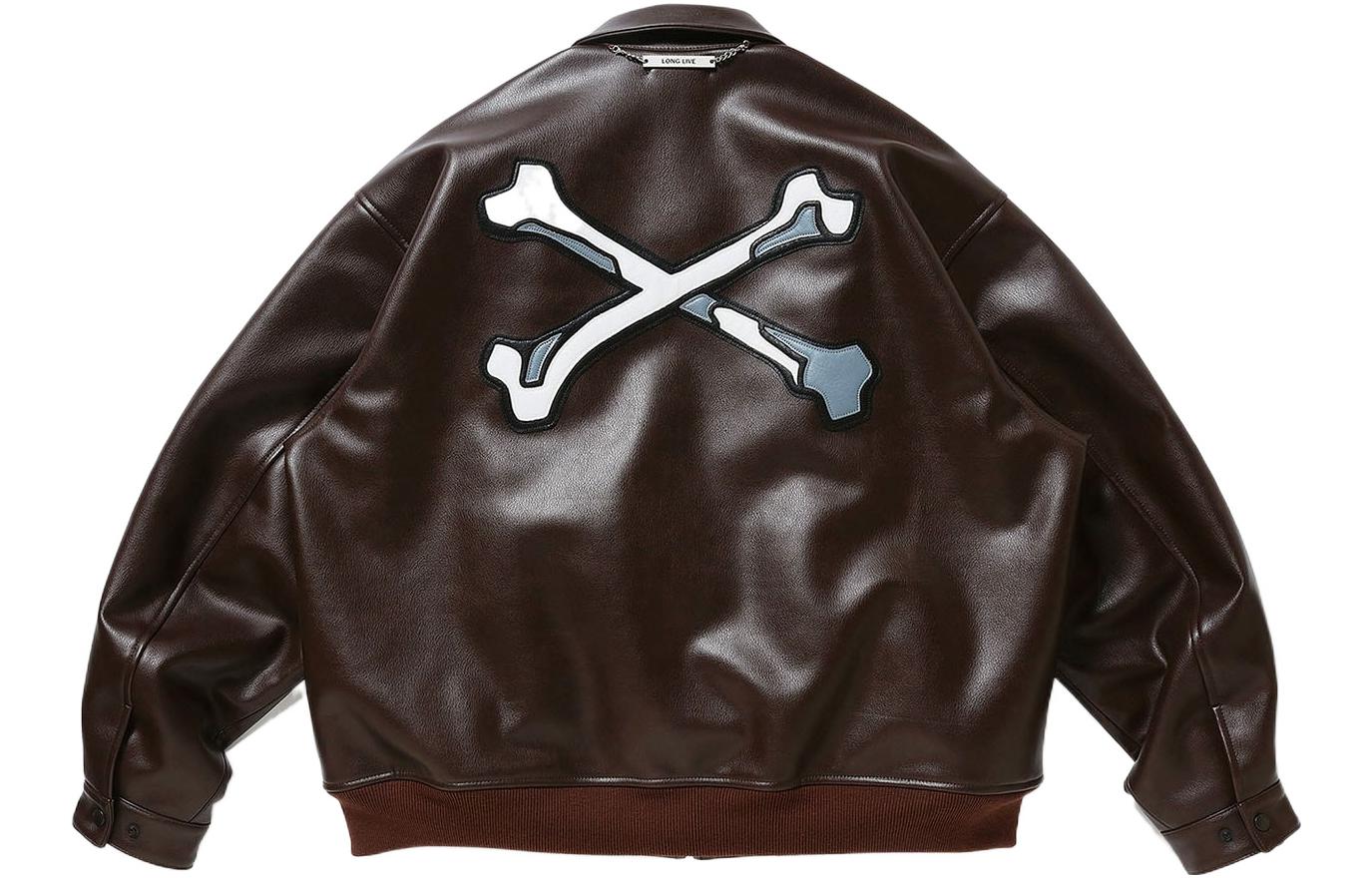 Lookbook WTAPS FW22 Plain Collar Zip-Up Jacket Long Sleeve  Outerwear. 222BRDT-JKM07