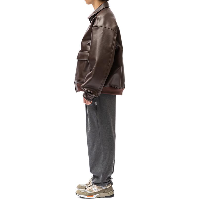 Details for WTAPS FW22 Plain Collar Zip-Up Jacket Long Sleeve  Outerwear. 222BRDT-JKM07