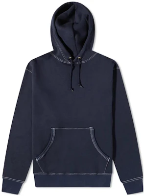 WTAPS FW22 Plain Pullover Hoodie Blue Long Sleeve 212ATDT-CSM25-NVY Buy WTAPS FW22 Plain Pullover Hoodie Blue Long Sleeve 212ATDT-CSM25-NVY