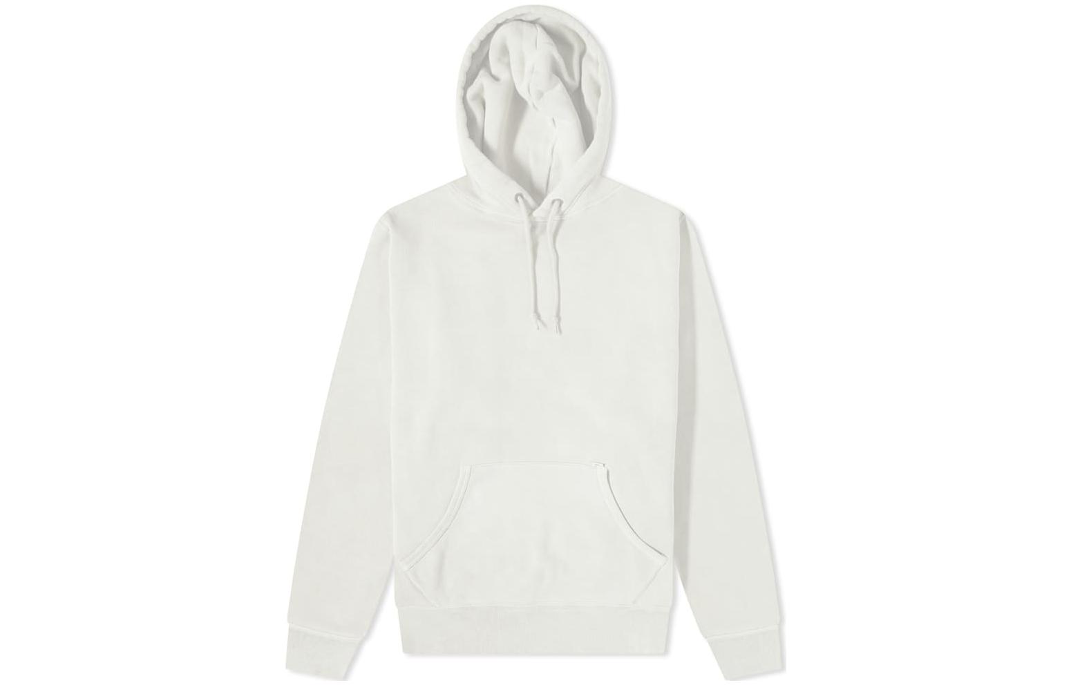 WTAPS FW22 Plain Pullover Hoodie White Menswear 212ATDT-CSM05-OWH