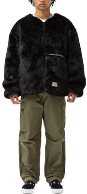 WTAPS FW22 Solid Color Logo Badge Zip-Up Jacket Long Sleeve Outerwear. 222BRDT-JKM06 Details for WTAPS FW22 Solid Color Logo Badge Zip-Up Jacket Long Sleeve Outerwear. 222BRDT-JKM06