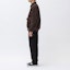 Shop WTAPS FW23 Colorblock Long Sleeve Jacket Black/Brown 232BRDT-JKM04