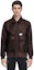 Cheap WTAPS FW23 Colorblock Long Sleeve Jacket Black/Brown 232BRDT-JKM04