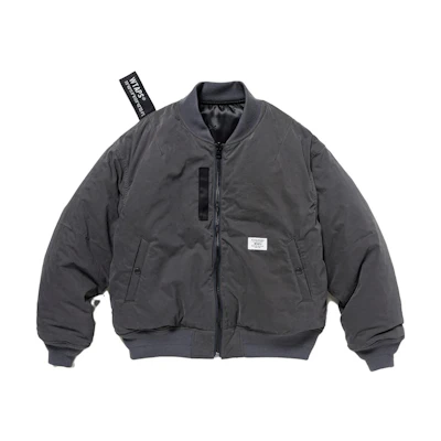 WTAPS FW23 Solid Color High-Neck Multi-Pocket Long Sleeve Jacket 232WVDT-JKM05