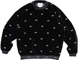 WTAPS FW23 All-Over Print Crewneck Long Sleeve Sweatshirt Men 232TQDT-SHM04 WTAPS FW23 All-Over Print Crewneck Long Sleeve Sweatshirt Men 232TQDT-SHM04