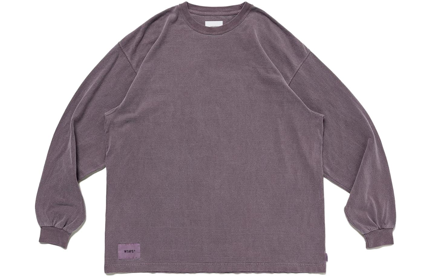WTAPS FW23 Casual Crewneck Pullover Comfortable Long Sleeve Sweatshirt 232ATDT-CSM14