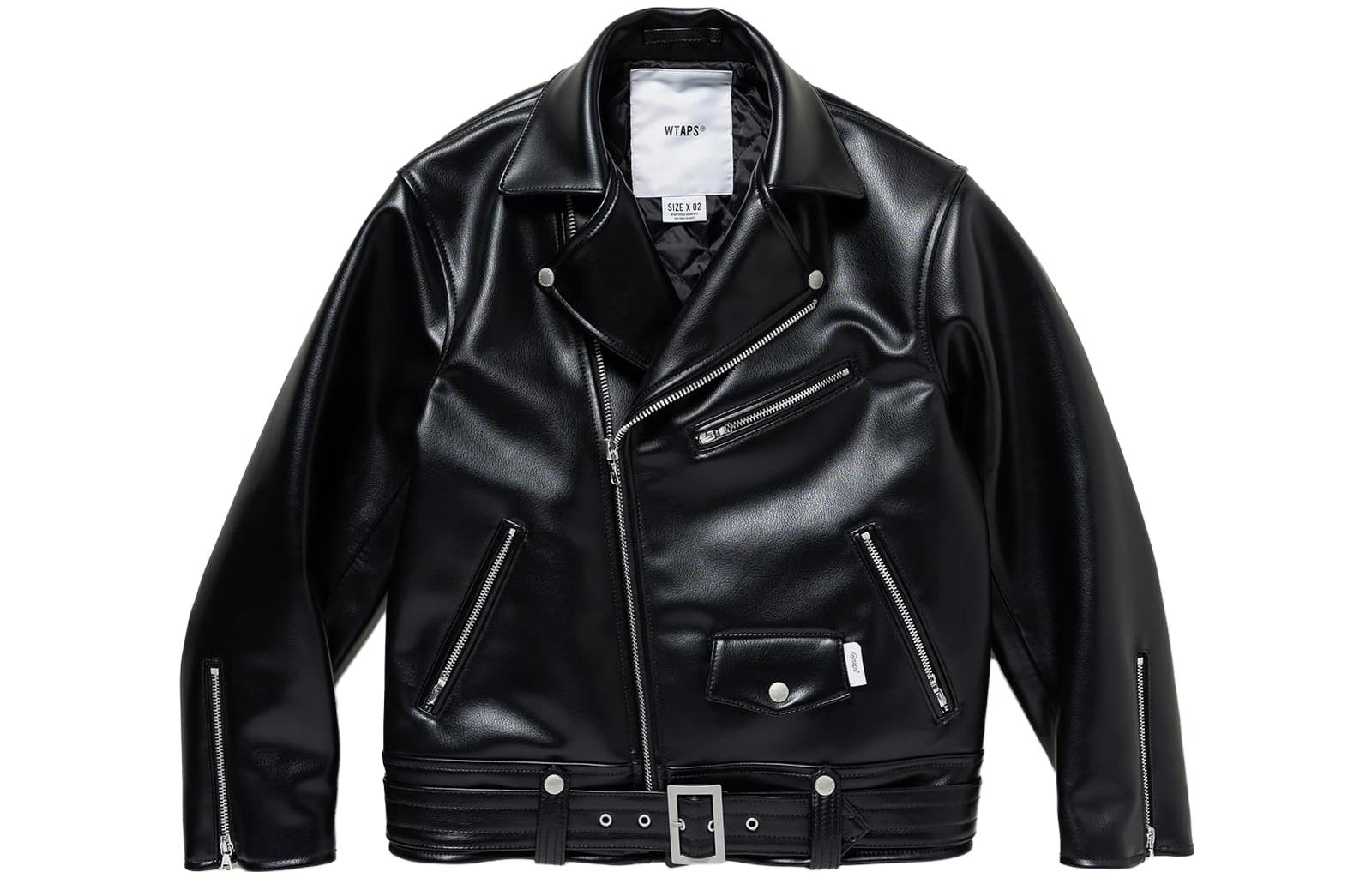 Order WTAPS FW23 メンズ カジュアル メタルバックル ブレザージャケット ブラック 232BRDT-JKM07