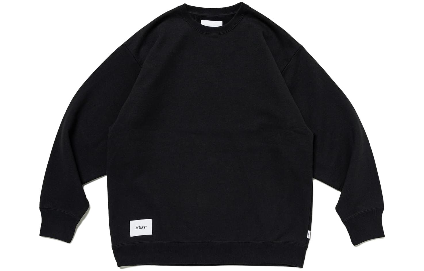 WTAPS FW23 Crewneck Pullover Casual Long Sleeve Sweatshirt . 232ATDT-CSM19