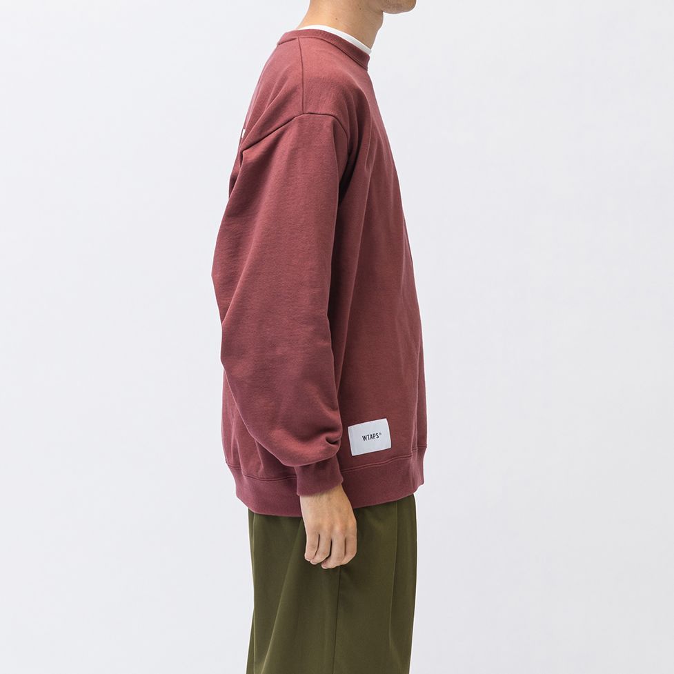 Purchase WTAPS FW23 Crewneck Pullover Casual Long Sleeve Sweatshirt . 232ATDT-CSM19