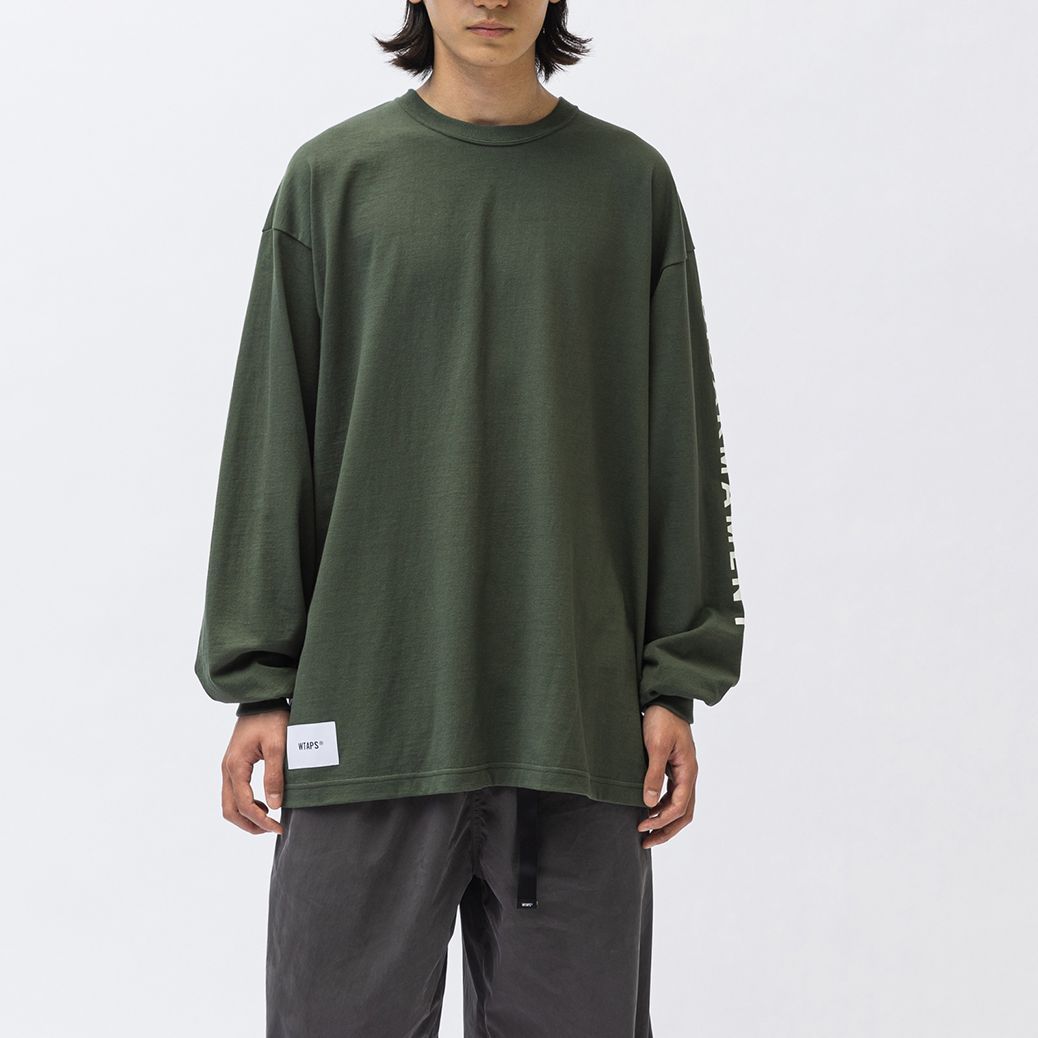 Cheap WTAPS FW23 Crewneck Pullover Casual Long Sleeve Sweatshirt . 232ATDT-CSM19