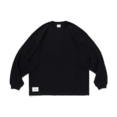 WTAPS FW23 Crewneck Pullover Long-Sleeve Casual Sweatshirt 232ATDT-CSM17