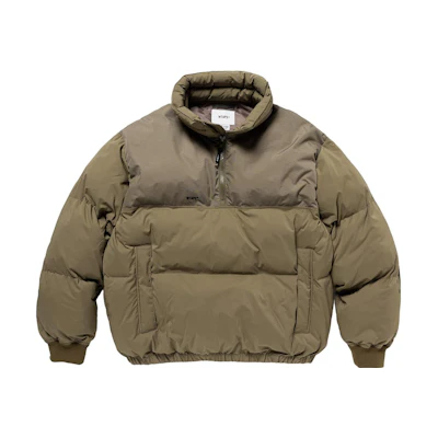 WTAPS FW23 Solid Color Multi-Pocket Stand Collar Jacket 232BRDT-JKM06
