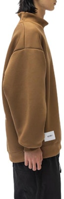 WTAPS FW23 無地 オーバーサイズ クルーネック スウェットシャツ メンズ 232ATDT-CSM23 Details for WTAPS FW23 無地 オーバーサイズ クルーネック スウェットシャツ メンズ 232ATDT-CSM23