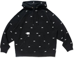 WTAPS Graphic Print Pullover Hoodie Black 222ATDT-CSM26-BLACK WTAPS Graphic Print Pullover Hoodie Black 222ATDT-CSM26-BLACK