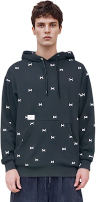 WTAPS Graphic Print Pullover Hoodie Black 222ATDT-CSM26-BLACK Lookbook WTAPS Graphic Print Pullover Hoodie Black 222ATDT-CSM26-BLACK