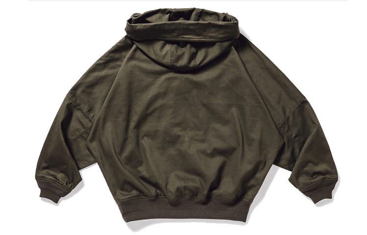 Lookbook WTAPS Half-Zip Pocket Jacket in Olive 202WVDT-JKM05