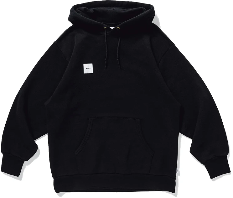 wtaps-home-base-hoodie-black-unisex-with-chest-patch-design-201-atdt-csm-21-black