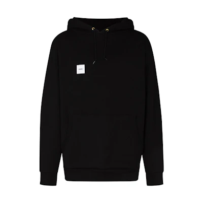 WTAPS Home Base Logo Pullover Hoodie Black 202ATDTCSM13