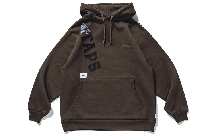 WTAPS KATZ COPO Logo Hoodie Men’s Streetwear 202ATDT-CSM12