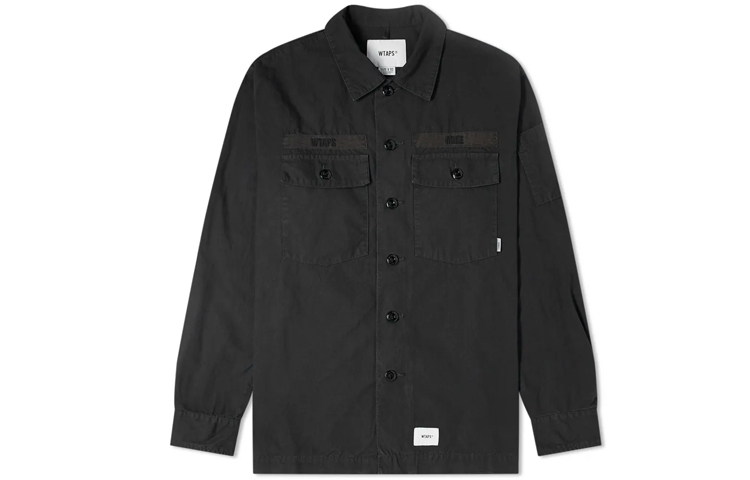 WTAPS Letter Logo Print Shirt Jacket 201BRDT-SHM02 圖 2