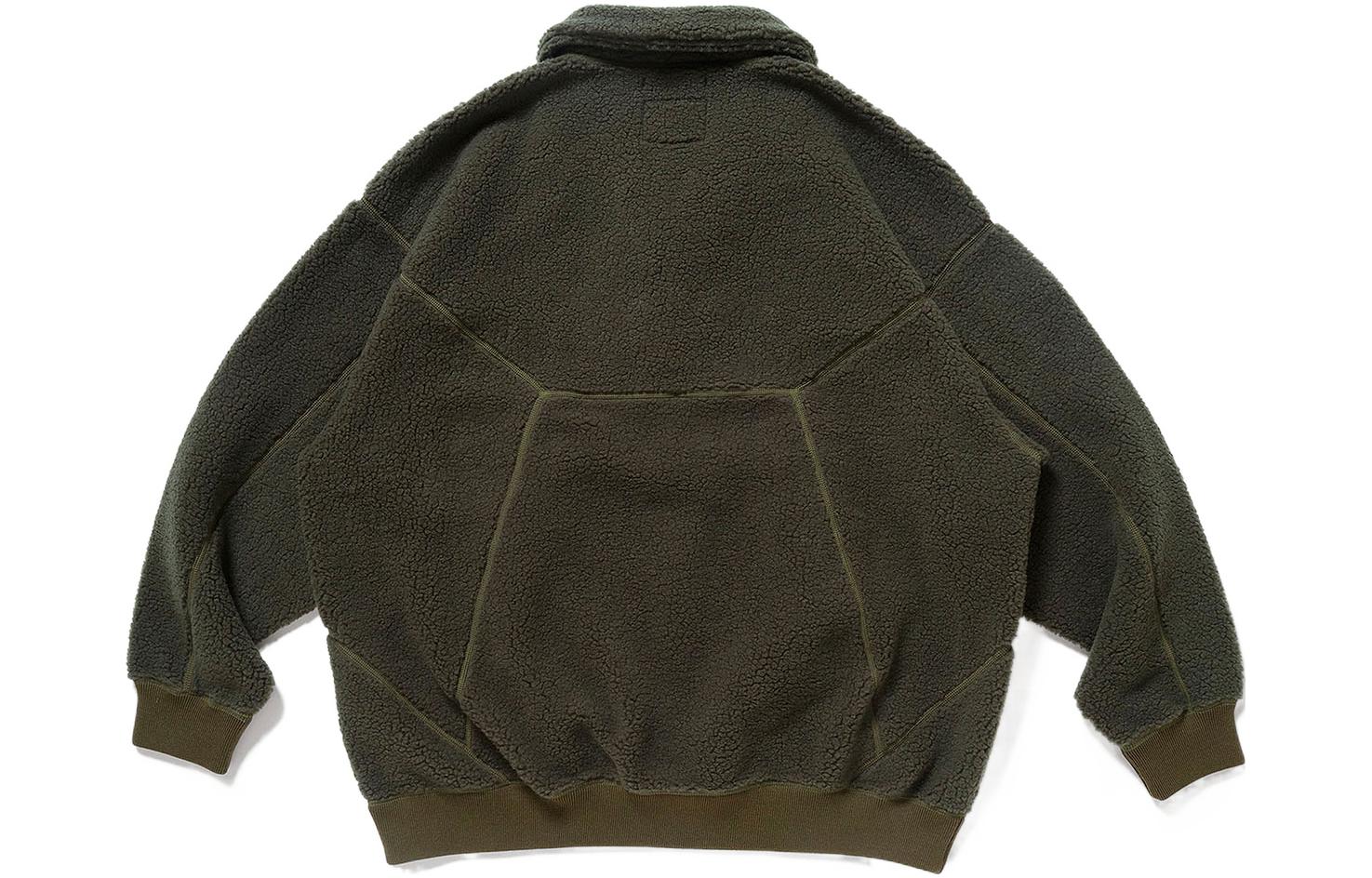 Lookbook WTAPS Letter Print Patch Long Sleeve Jacket Mens. 222ATDT-JKM01