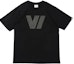 Buy WTAPS Letter Printed Short Sleeve Casual T-Shirt Black - 211PCDT-ST08S
