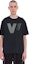 Shop WTAPS Letter Printed Short Sleeve Casual T-Shirt Black - 211PCDT-ST08S