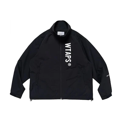 WTAPS Lettering Zip-Up High Collar Jacket Unisex 241CWDT-JKM01