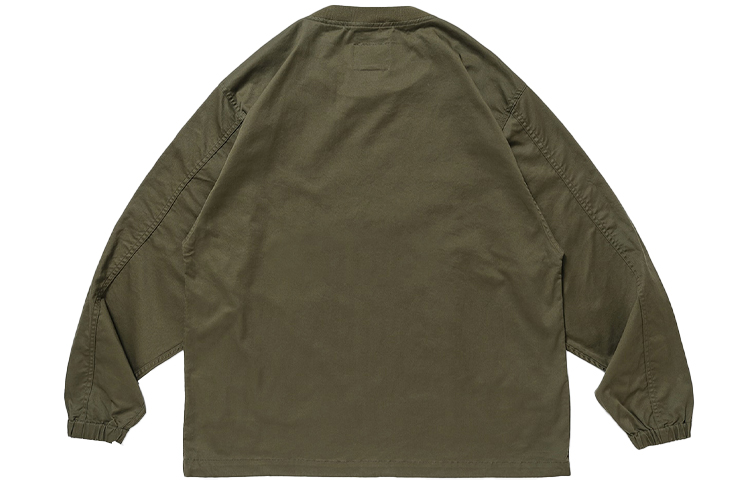 Lookbook WTAPS Logo Embroidered Crewneck Loose Fit Long Sleeve T-Shirt Men’s. 212BRDT-SHM05