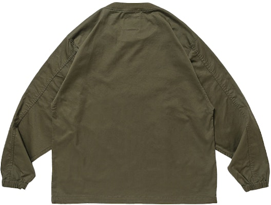 WTAPS Logo Embroidered Crewneck Loose Fit Long Sleeve T-Shirt Men’s. 212BRDT-SHM05 Lookbook WTAPS Logo Embroidered Crewneck Loose Fit Long Sleeve T-Shirt Men’s. 212BRDT-SHM05