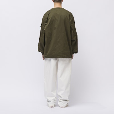 WTAPS Logo Embroidered Crewneck Loose Fit Long Sleeve T-Shirt Men’s. 212BRDT-SHM05 Purchase WTAPS Logo Embroidered Crewneck Loose Fit Long Sleeve T-Shirt Men’s. 212BRDT-SHM05