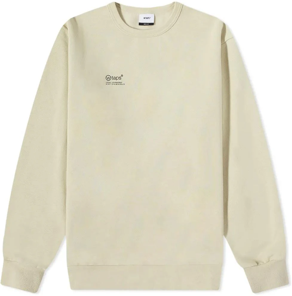 wtaps-logo-graphic-crewneck-long-sleeve-sweatshirt-champagne-212-atdt-cp-02-s-sa