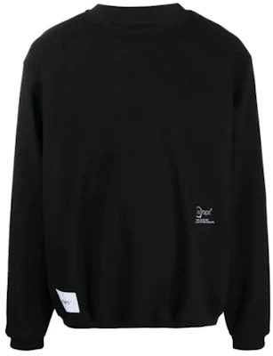 WTAPS Logo Patch Sweatshirt Unisex Black 202TQDTCSM01 Buy WTAPS Logo Patch Sweatshirt Unisex Black 202TQDTCSM01