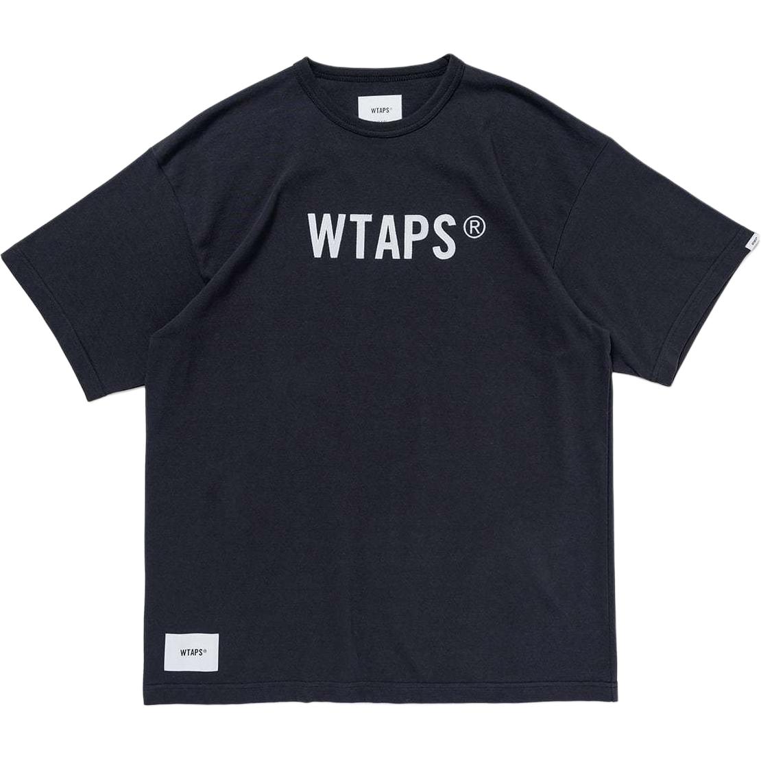Order WTAPS Logo Print Casual Crewneck Short Sleeve T-Shirt Unisex. 241ATDT-CSM22